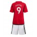 Manchester United Anthony Martial #9 Babykleding Thuisshirt Kinderen 2023-24 Korte Mouwen (+ korte broeken)